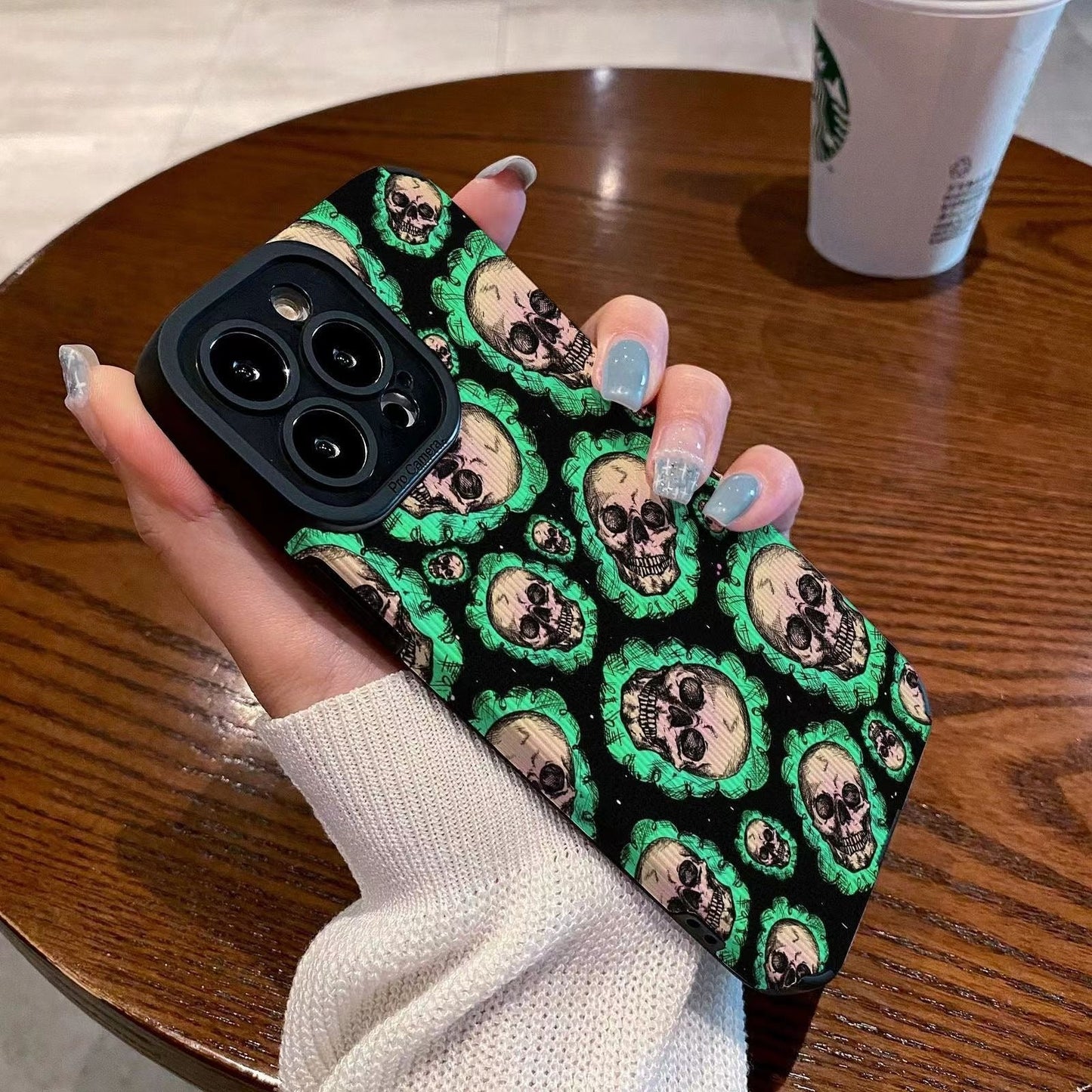 Skull Pattern iPhone Case