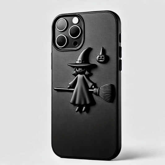 Personalized Halloween 3D Phone Case, Handcrafted, Made with hand picked Accessories, Spooky Season Design with Optional Accessories, for iPhone, Samsung Galaxy, Google Pixel