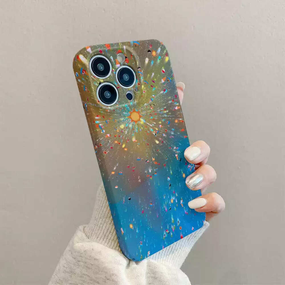 Vibrant Dreamscape Colorful Phone Case,Gradient Fantasy Protective Cover For iPhone, Samsung Galaxy, Google Pixel, Xiaomi