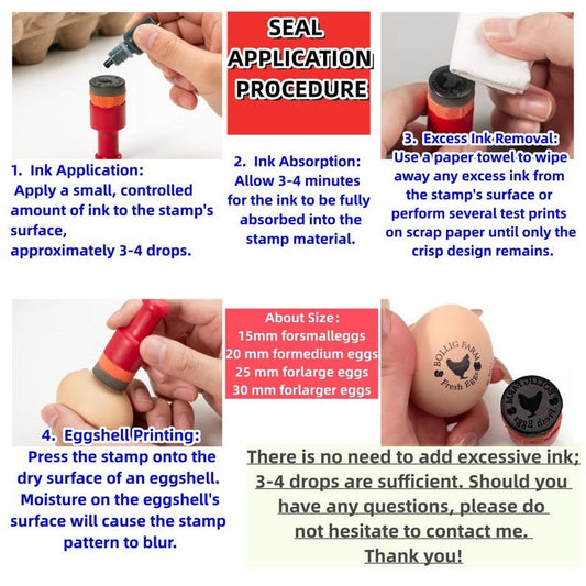 Egg Stamps Personalized Custom Egg Stamp, Chicken Coop Idea, Chicken Egg Stamp, Farm Stamper, Chicken Gifts, Hen Mini Egg Stamp For Farmer