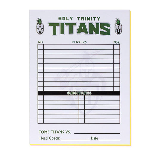 Custom Lineup Cards Baseball or Softball - 4 Part Carbonless
