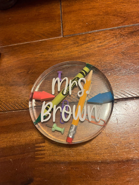 Teacher Coasters