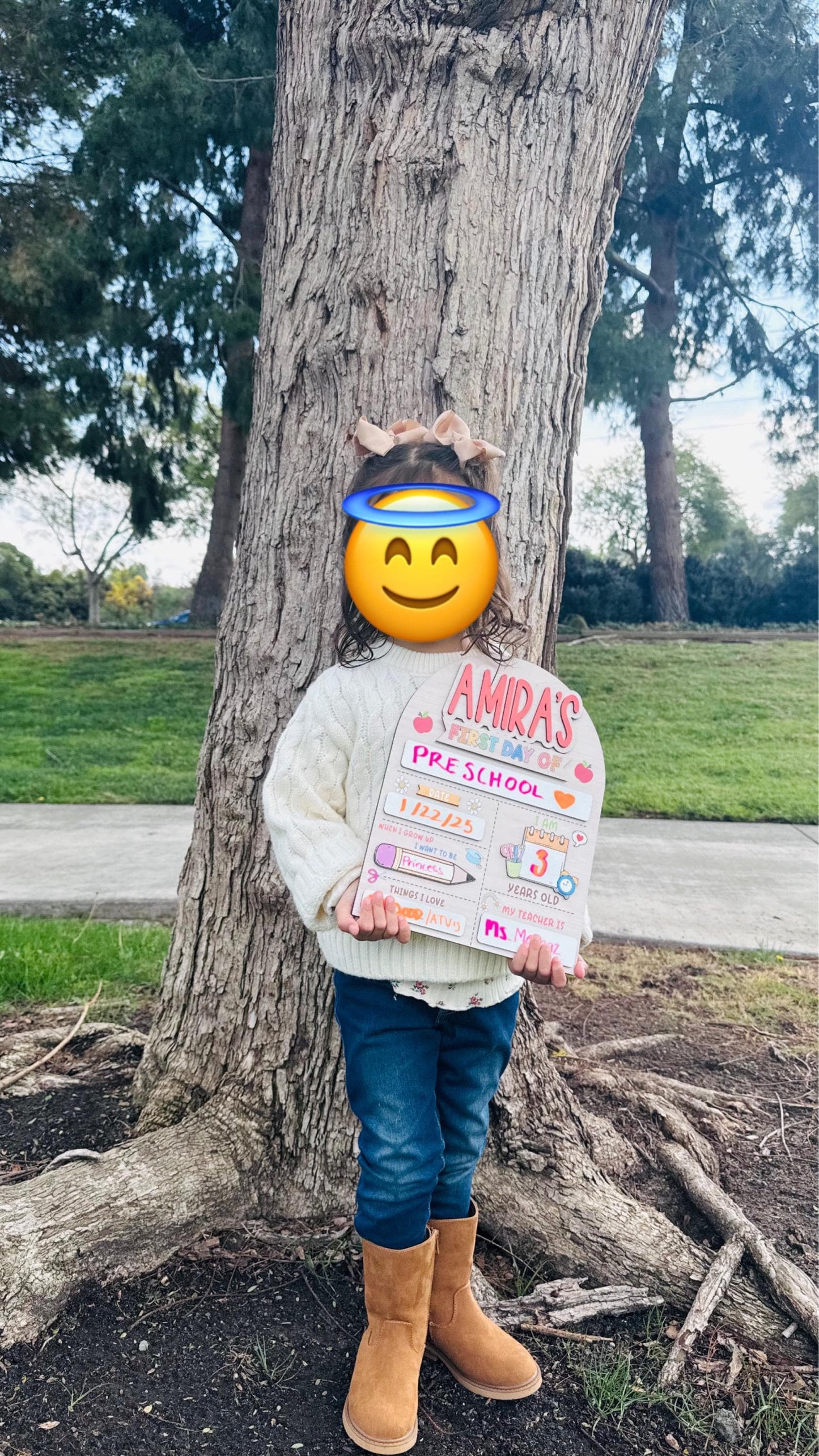 Customized First And Last Day School Sign, Back to School Sign, Kindergarten 1st Day of School Sign, First Day School Wooden School Board