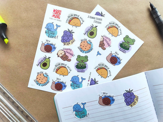 Teacher Reward Stickers No.1, Teacher Stickers, Student Reward Stickers (Pack of 26 Stickers)