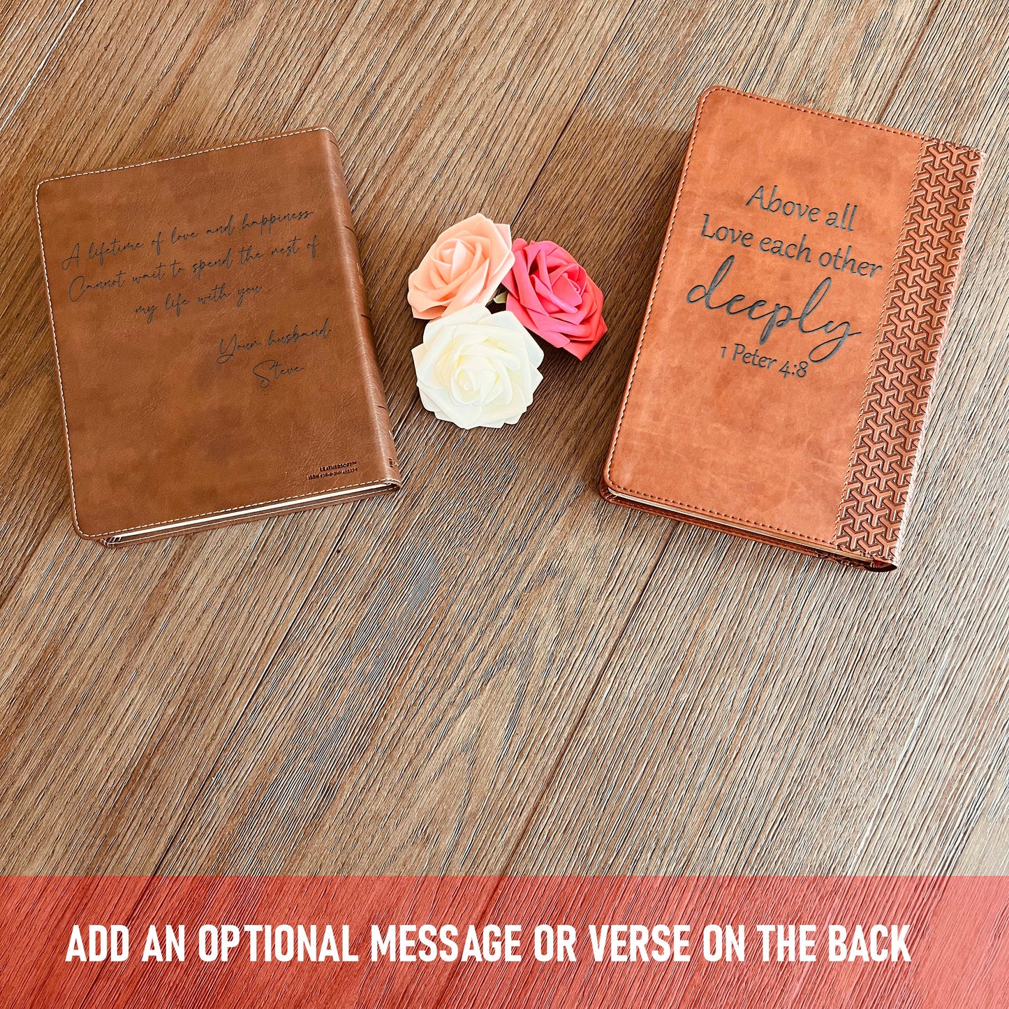 Personalized NIV Family Bible, Custom Engraved NIV Family Journaling Bible, Wedding Gifts, Christian Gifts, Family Bible for Wedding