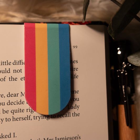 2 pc Magnetic Bookmark | Magnetic Clip | Color Palette Collection | Book Accessories | Minimalist | Book Lover | Birthday Gift | Gift Ideas