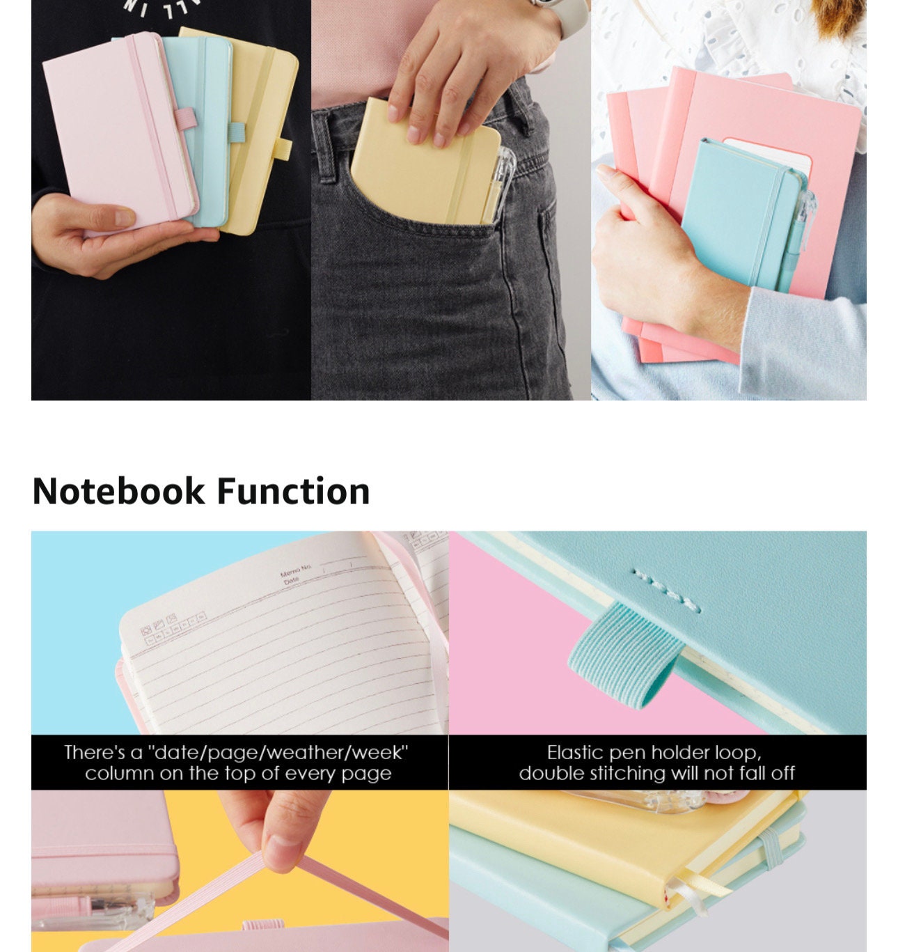 Custom/ Personalized mini Note book with Pen. laser engraved US Navy. Laser Engraved Notebook customized.