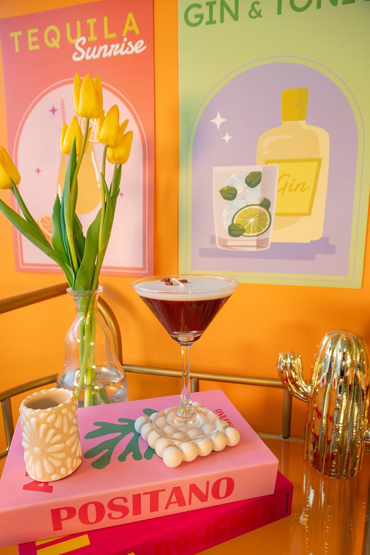 Espresso Martini Candle Realistic, 9oz Coffee Candle, Birthday/Christmas/Wedding Gift for Her/Espresso Martini Lovers/Coffee Lovers