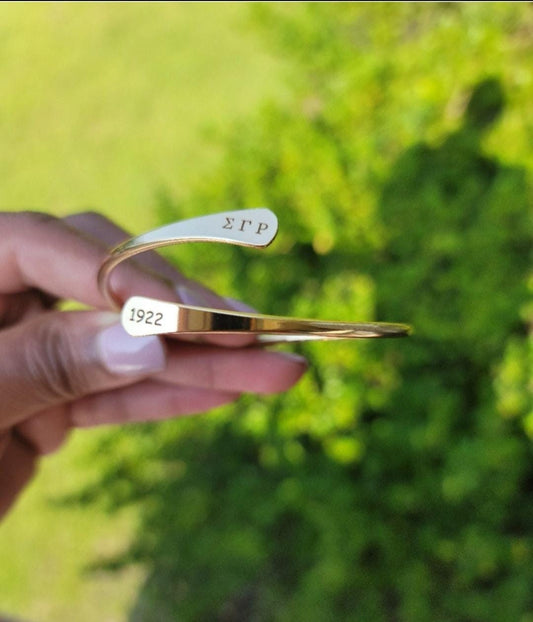 Divine Nine Sorority Bracelet - HBCU Sorority Bracelet - African American Sorority - Sorority Birthday Gifts