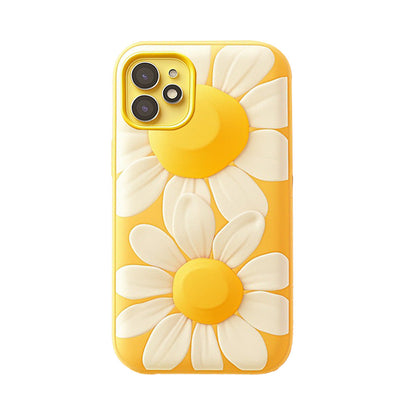 Floral and Honeycomb 3D Phone Case Collection,Multiple Styles for iPhone, Samsung Galaxy, Google Pixel