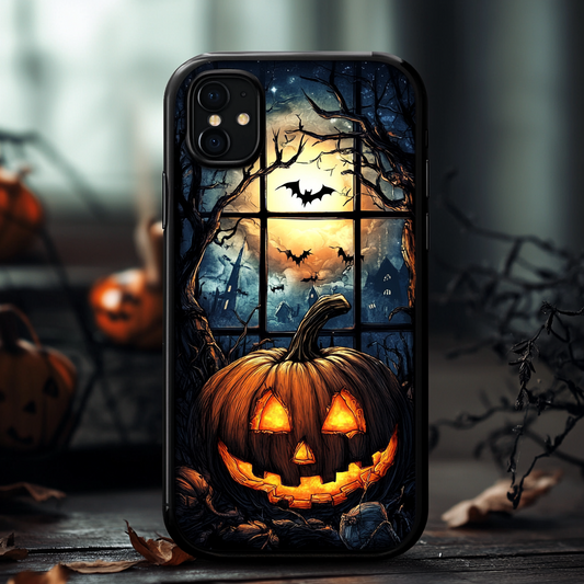 Halloween Pumpkin Phone Case Collection,Multiple Styles for iPhone, Samsung Galaxy, Google Pixel
