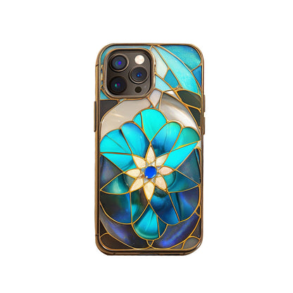 3d Stained Glass Mosaic Art Phone Case,Premium Protective Cover for iPhone, Samsung Galaxy, Google Pixel