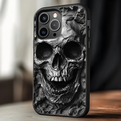 3D Gothic Skull Phone Case Collection,Multiple Styles for iPhone, Samsung Galaxy, Google Pixel