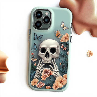 3D Gothic Skull Phone Case Collection,Multiple Styles for iPhone, Samsung Galaxy, Google Pixel