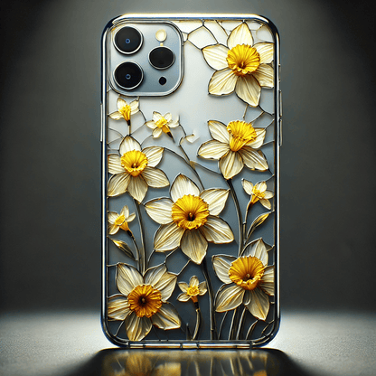 Personalized Floral Birth Month Phone Case , Multiple Styles Available for iPhone, Samsung Galaxy, Google Pixel, Xiaomi