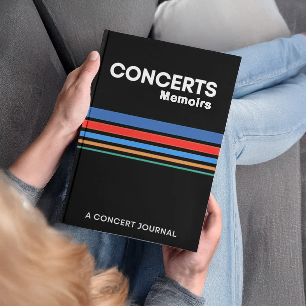 Concert Journal Track Favorite Concerts
