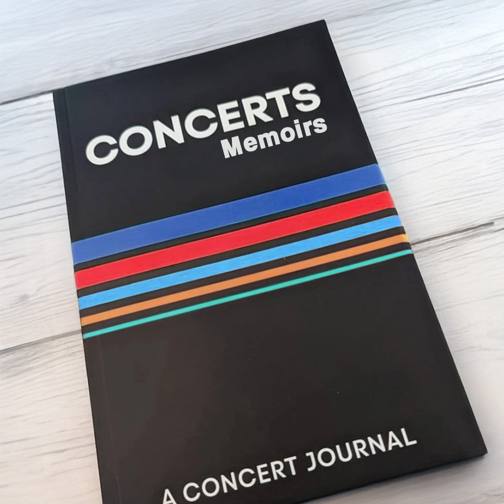 Concert Journal Track Favorite Concerts