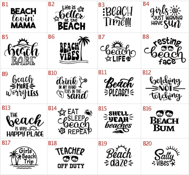 Beach Cup & Phone Holder | drink sand personalized graduation bride gift birthday girls trip wedding favors teacher team family Mother’s Day