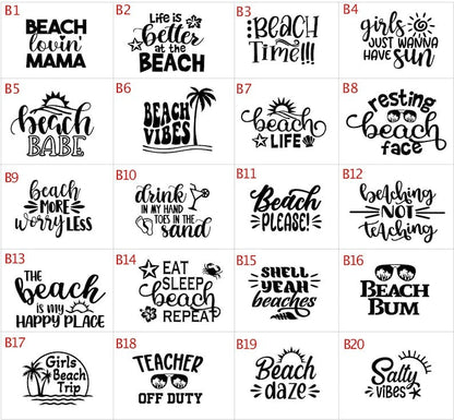 Beach Cup & Phone Holder | drink sand personalized graduation bride gift birthday girls trip wedding favors teacher team family Mother’s Day