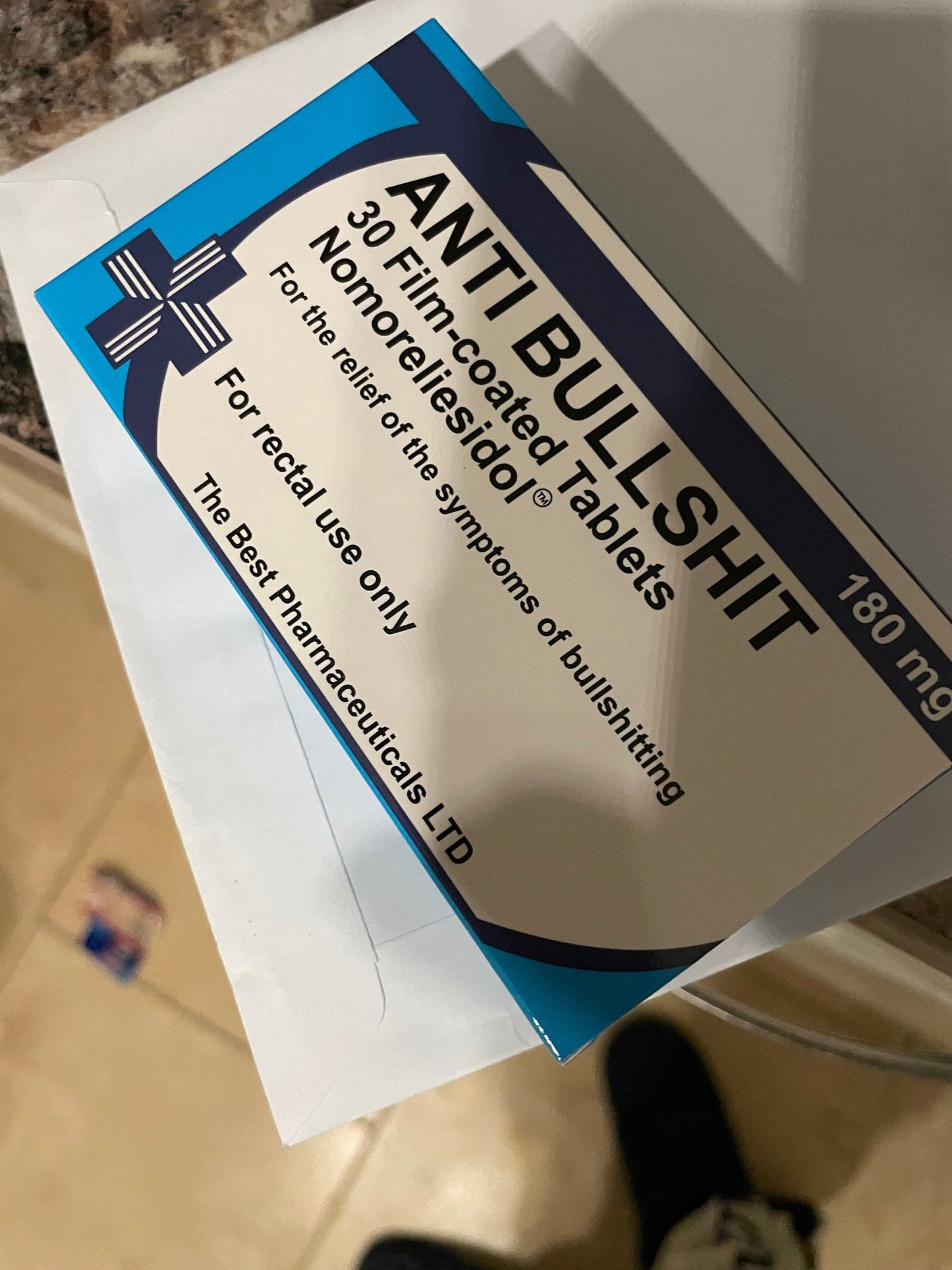 (Sets of 2) Novelty Joke Pill Tablet Box - Fun Rude Xmas/Birthday Gift - Funny Prank Present