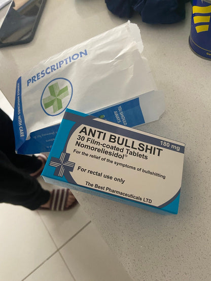 (Sets of 2) Novelty Joke Pill Tablet Box - Fun Rude Xmas/Birthday Gift - Funny Prank Present