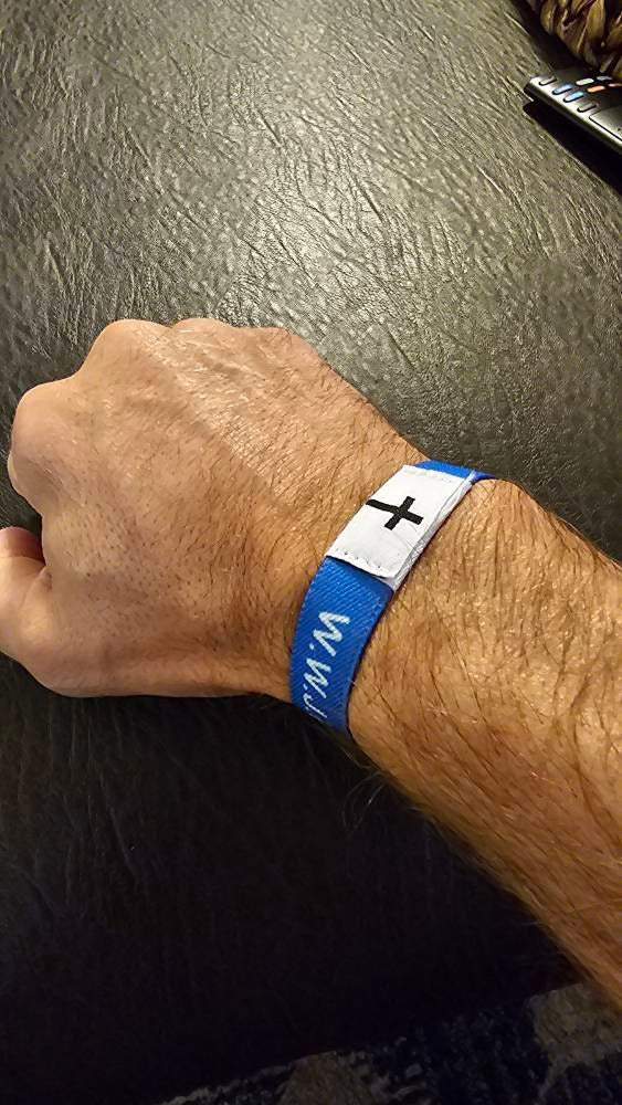 Christian Bracelet | Tap to Get Daily Verse | God is Greater than The Highs and The Lows | Bible Verse Bracelet | Elastic NFC Bracelet