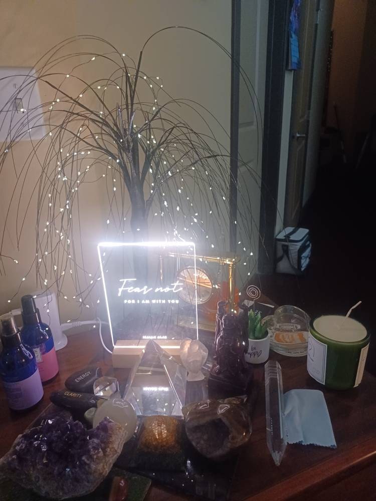 Bible Verse LED Light • Custom LED Night Light • Favorite Bible Verse • LED Frame • New Home Gift • Christmas Gift Christian • BVL01