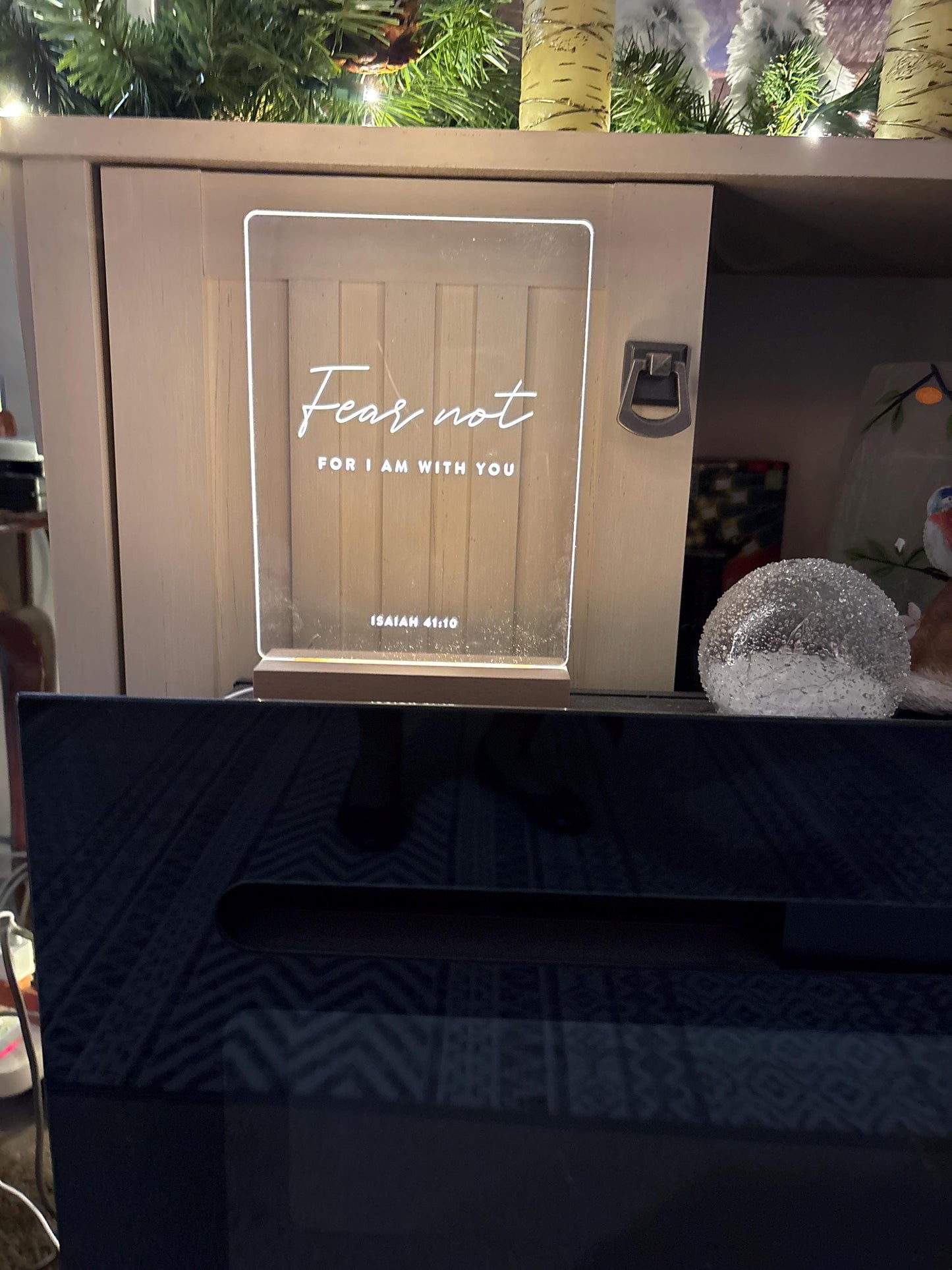 Bible Verse LED Light • Custom LED Night Light • Favorite Bible Verse • LED Frame • New Home Gift • Christmas Gift Christian • BVL01