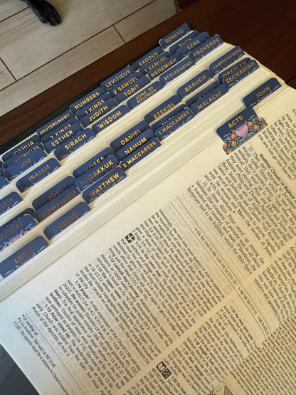 Mary's Garden Catholic Bible Tabs