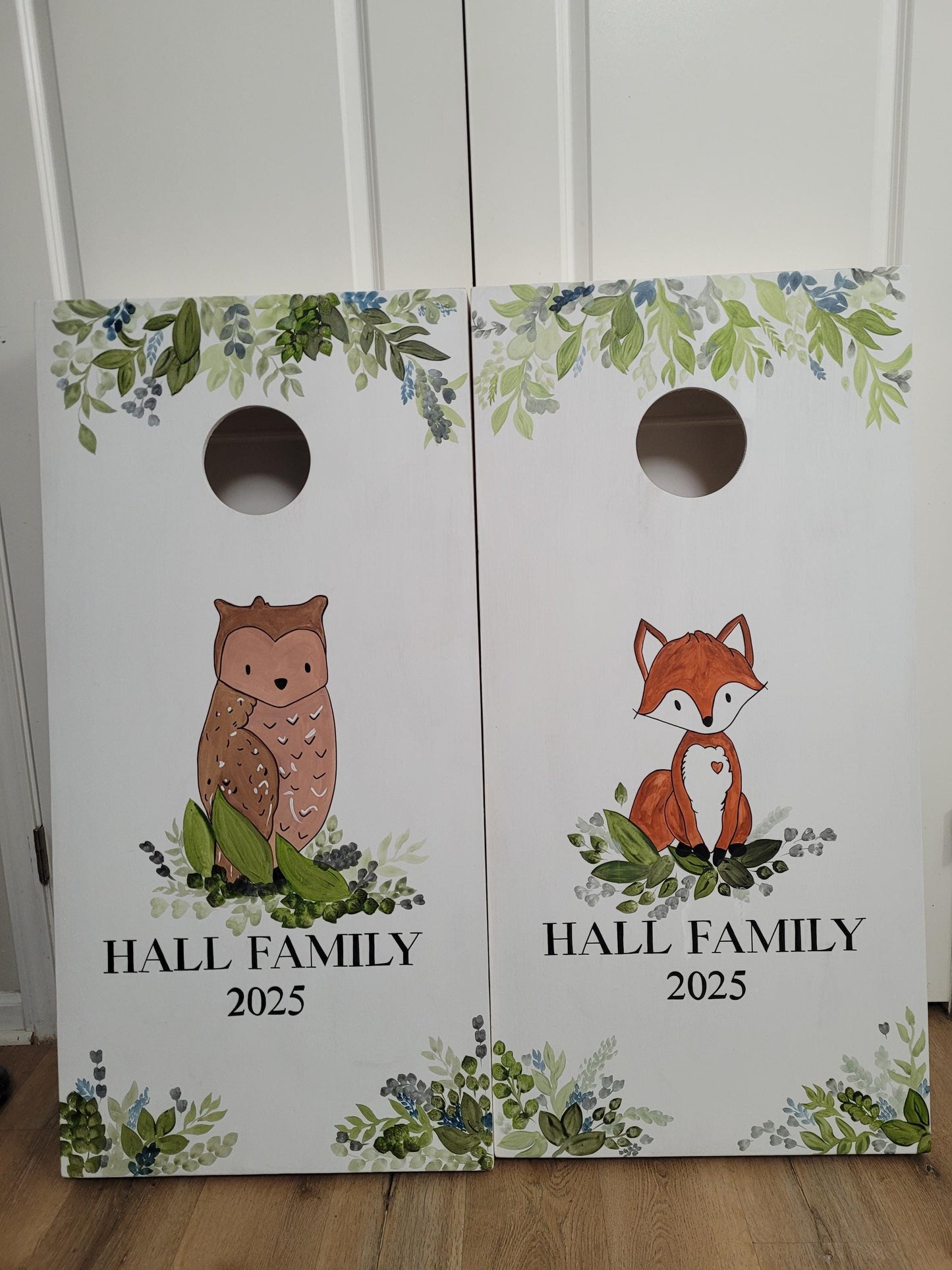 Custom Cornhole Boards, Company logo, Sport, College, House Divided, Monogram, Cornhole Set with Bags, Housewarming Gift