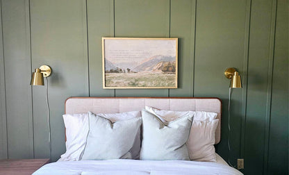 Christian Wall Art | Bible Verse Wall Art | May The Lord Bless You And Keep You | The Blessing Kari Jobe Canvas Wall Art Print  | F570