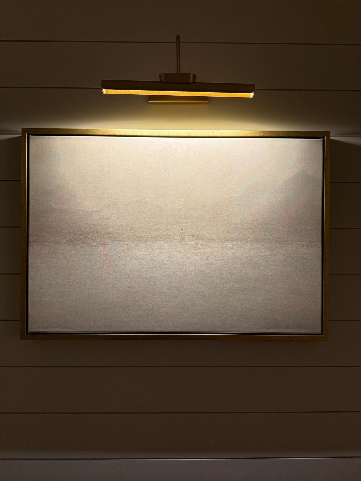 Jesus Leaves the 99 Premium Canvas, Framed, Beige, White, Neutral, Framed, Lost Sheep, Shepherd, Horizontal Sketch Bible Pray Faith Art Gift