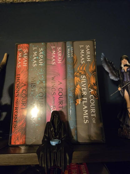 ACOTAR Suriel Bookshelf Accessory | Velaris Ghost Fantasy | Suriel Tea Court of Thorns