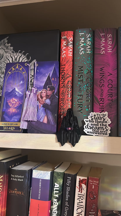 ACOTAR Suriel Bookshelf Accessory | Velaris Ghost Fantasy | Suriel Tea Court of Thorns