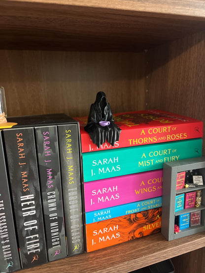 ACOTAR Suriel Bookshelf Accessory | Velaris Ghost Fantasy | Suriel Tea Court of Thorns