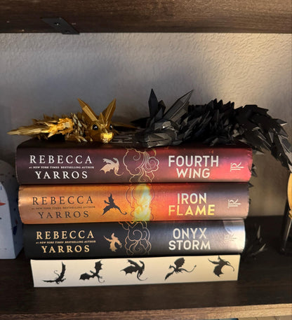 3D Printed Dragon | Articulated Fourth Wing Inspired Dragons | Bookshelf Decor | Fidget Spinner | Tairn Sgaeyl Andarna | Reader Gift Idea