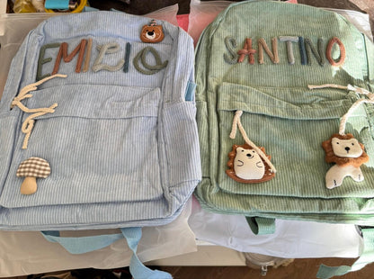 Custom Kids Backpack With Name | School Bag | Toddler Book Bag | School Bag for Kids | Children's Backpack | Kids Backpack