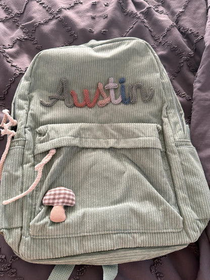 Custom Kids Backpack With Name | School Bag | Toddler Book Bag | School Bag for Kids | Children's Backpack | Kids Backpack