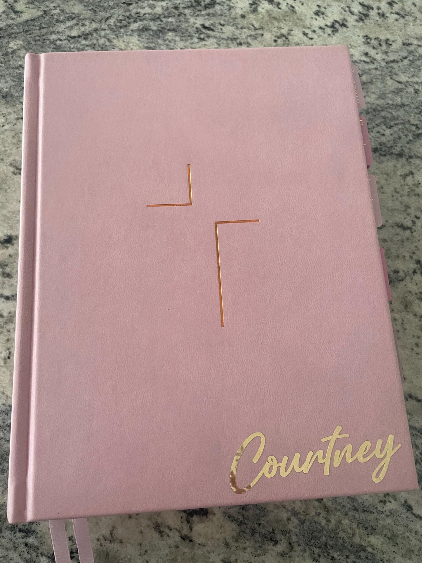pink NIV JESUS BIBLE, Bible with tabs, personalized gifts, pink hard cover