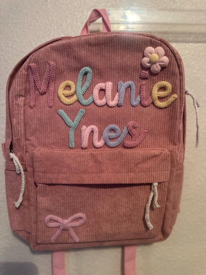 Custom Kids Backpack With Name | School Bag | Toddler Book Bag | School Bag for Kids | Children's Backpack | Kids Backpack
