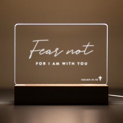 Bible Verse LED Light • Custom LED Night Light • Favorite Bible Verse • LED Frame • New Home Gift • Christmas Gift Christian • BVL01