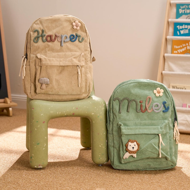 Custom Kids Backpack With Name | School Bag | Toddler Book Bag | School Bag for Kids | Children's Backpack | Kids Backpack