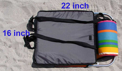 Backpack Beach Chair, Pool, Hiking, Camping Lounger Chair Lightweight 1.5 lbs, adjustable reclining