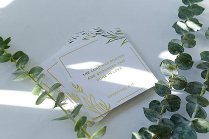 Gold Foil | Scripture Cards | Devotional Cards | Housewarming | Bible Verse Cards