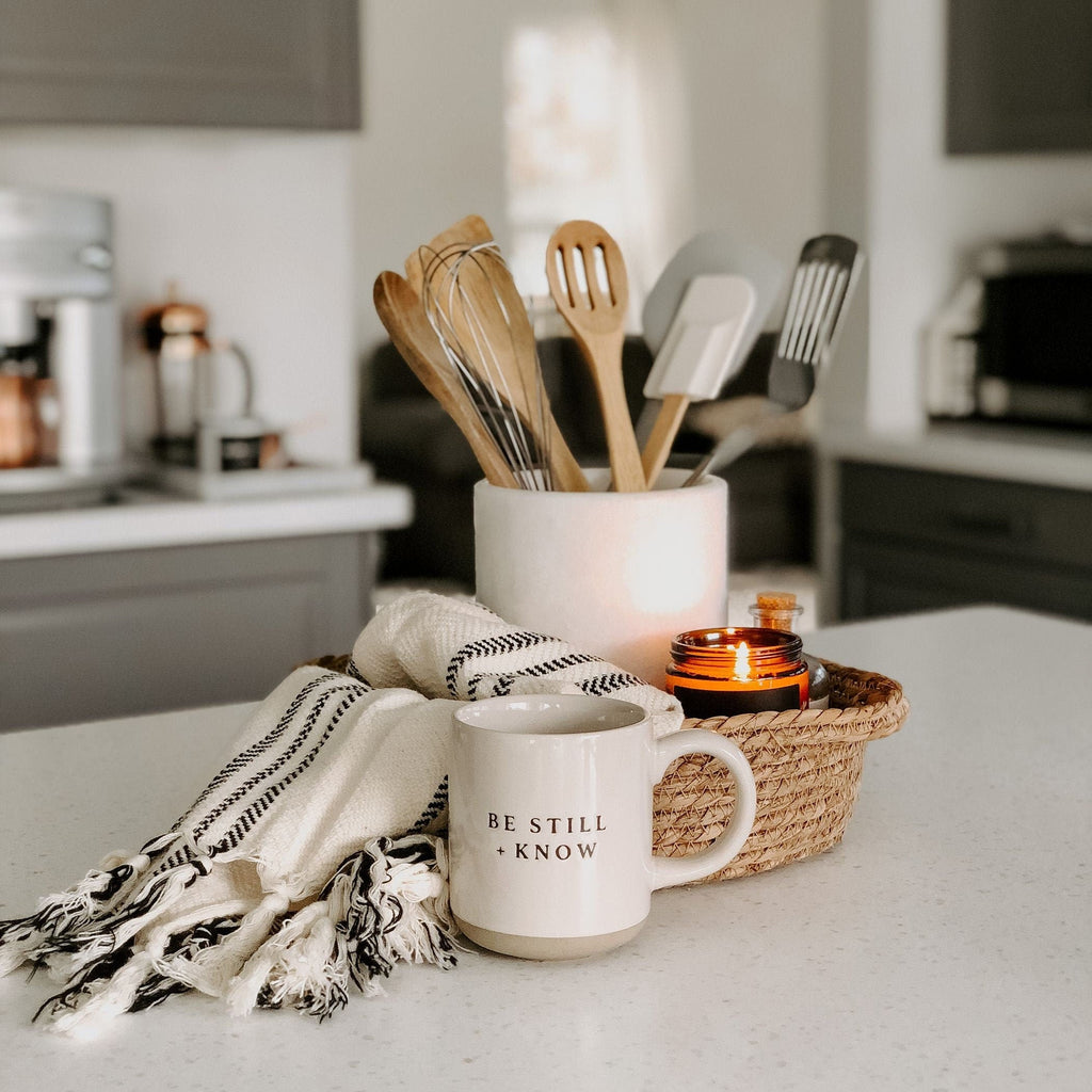 Be Still + Know Coffee Mug | Psalm 46:10 Scripture Coffee Mug | Christian Mug | Bible Verse Mug | Positive Coffee Mug | Bible Study Gift