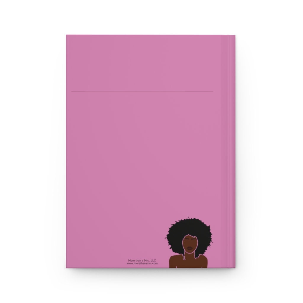 Black Girl Magic Journal | Hardcover Journal | Big Chop Gift | Melanin Notebook |Natural Hair Gift| Crown | Black Queen| Black Girl Diary