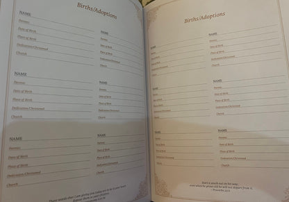 CSB Coffee Table Family Bible, White Bonded Leather Over Board with Corner Embellishments with Swarovski Crystals and Gold Cross