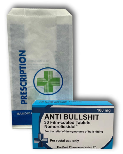 (Sets of 2) Novelty Joke Pill Tablet Box - Fun Rude Xmas/Birthday Gift - Funny Prank Present