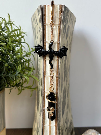 Black Dragon Rider Bookmark