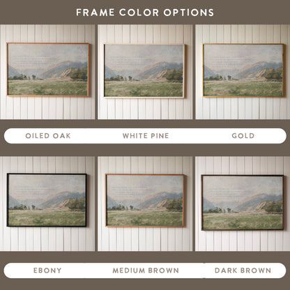 Christian Wall Art | Bible Verse Wall Art | May The Lord Bless You And Keep You | The Blessing Kari Jobe Canvas Wall Art Print  | F570